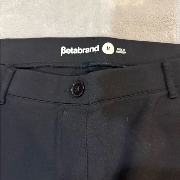 Betabrand black trouser leggings - size M - all stretch - Picture 2 of 2